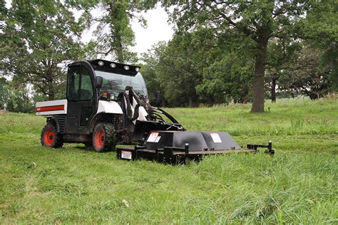 skid steer batwing mower|skid steer mower attachment.